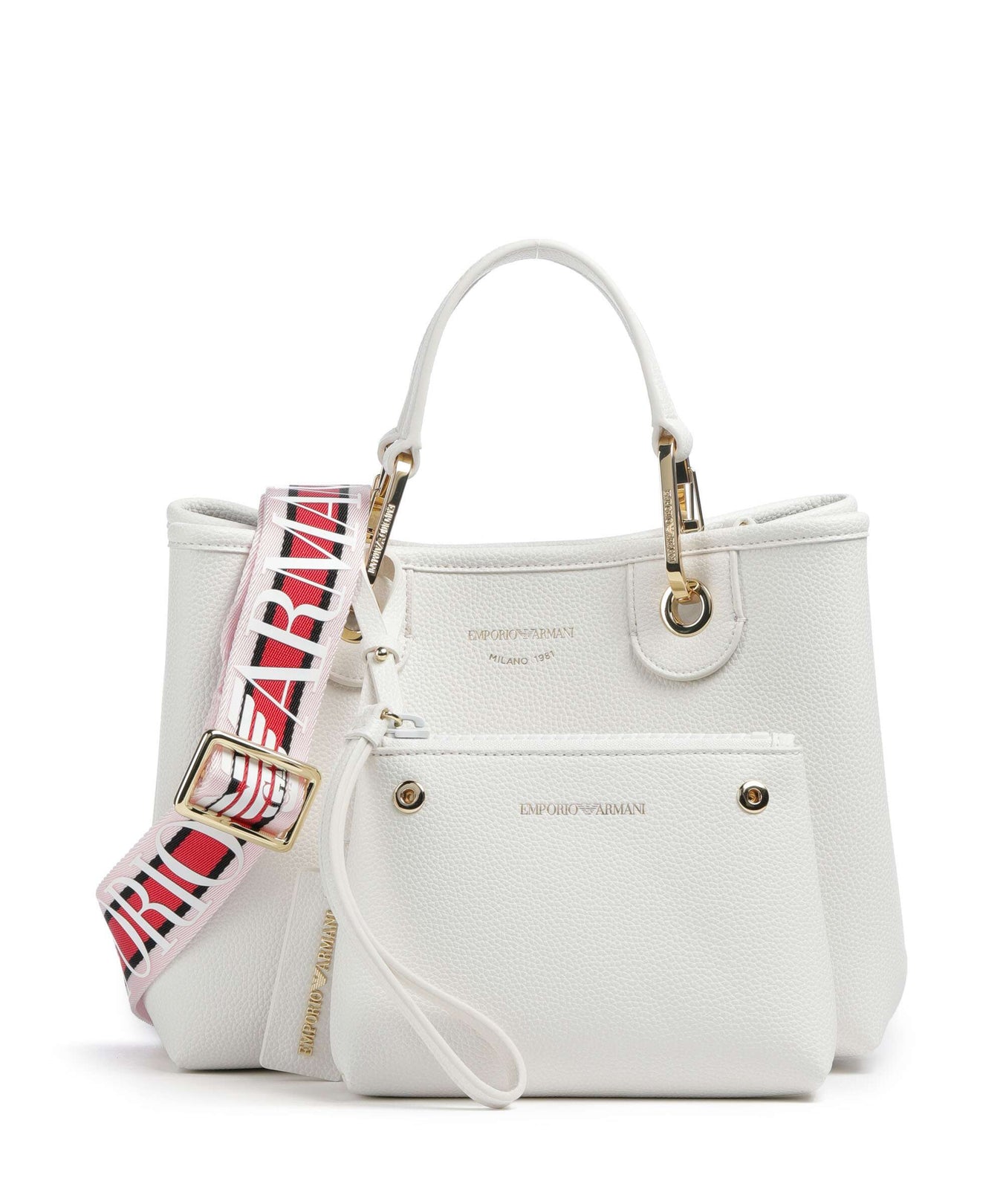Emporio Armani My EA Handbag white/brown