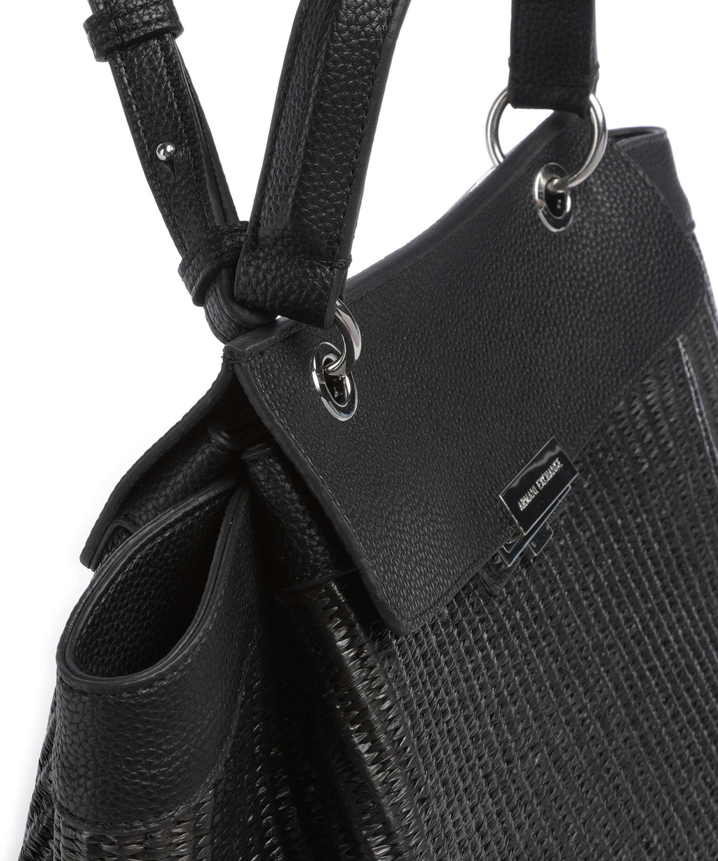 Armani Exchange Wave M Handbag black