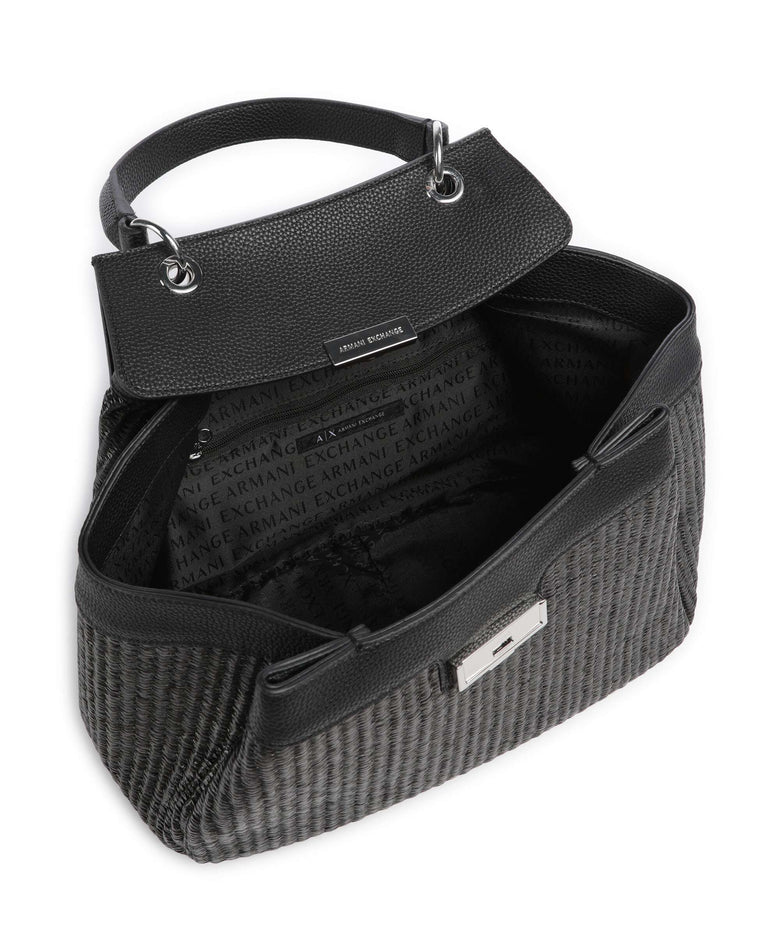 Armani Exchange Wave M Handbag black