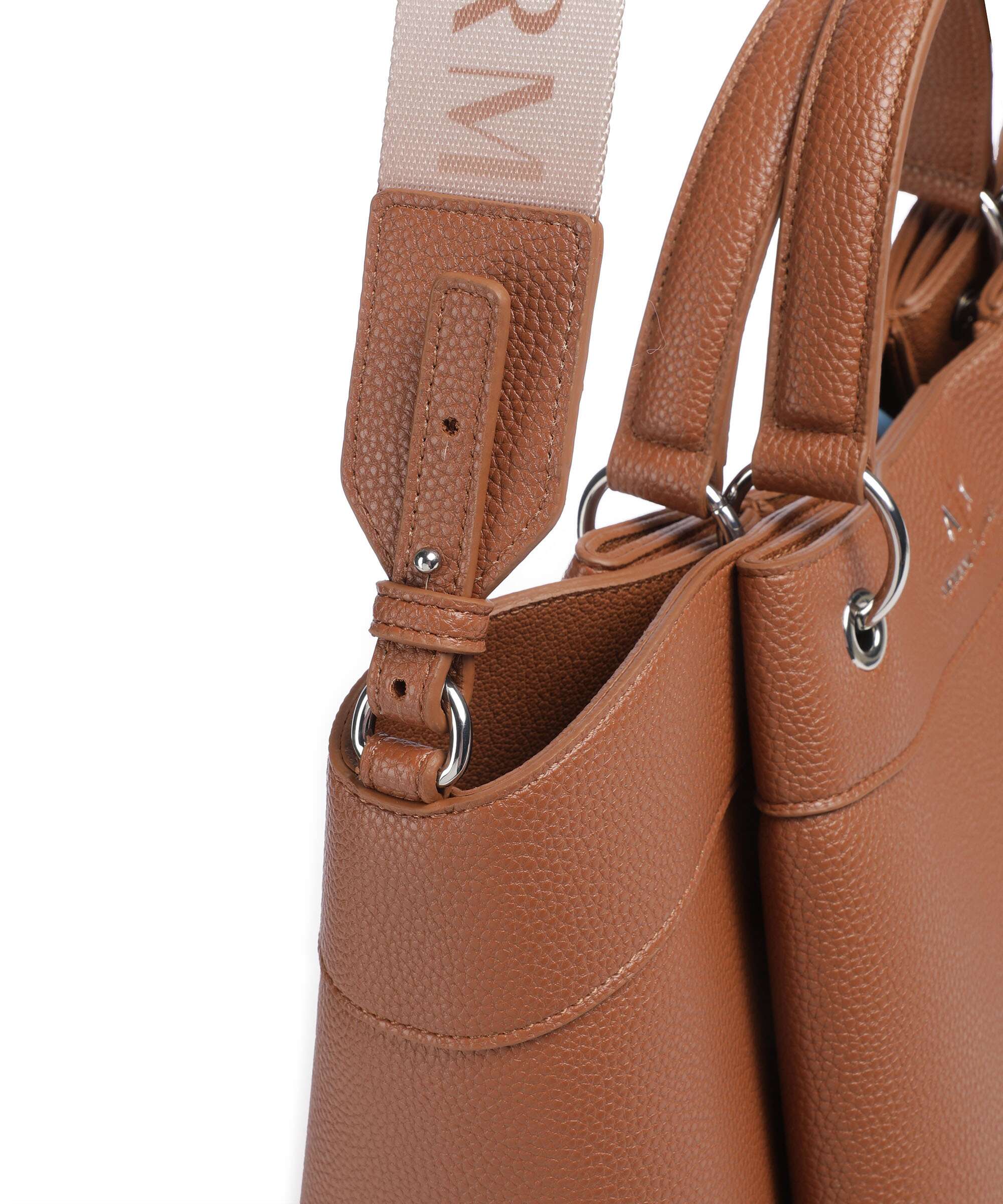 Armani Exchange Wave L Handbag whisky