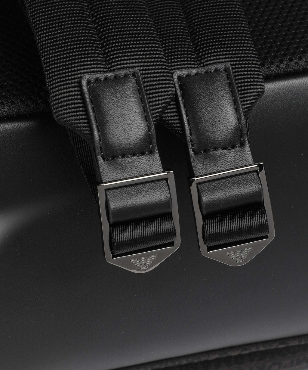 Emporio Armani Logo Jacquard Backpack bristol black