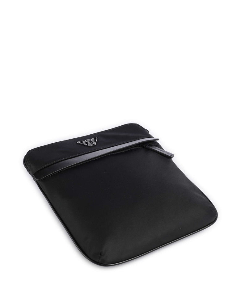 Emporio Armani Recycled Nylon Crossbody bag black beauty