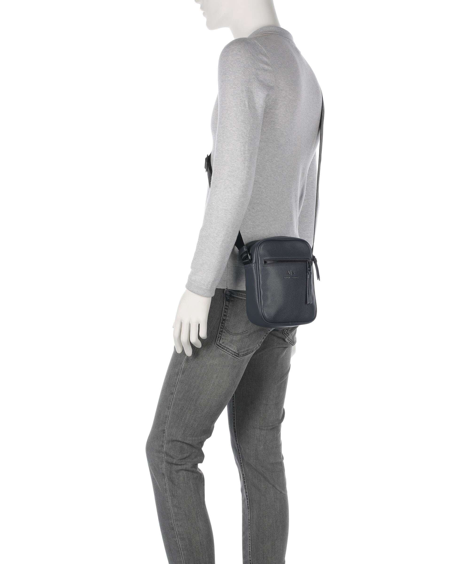 Armani Exchange Dino Crossbody bag ebony