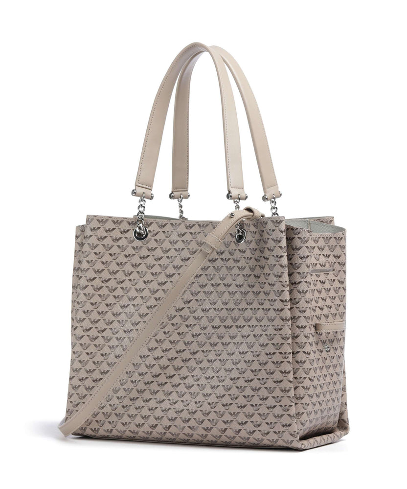 Emporio Armani Annie Tote bag ecru/moro/rosso