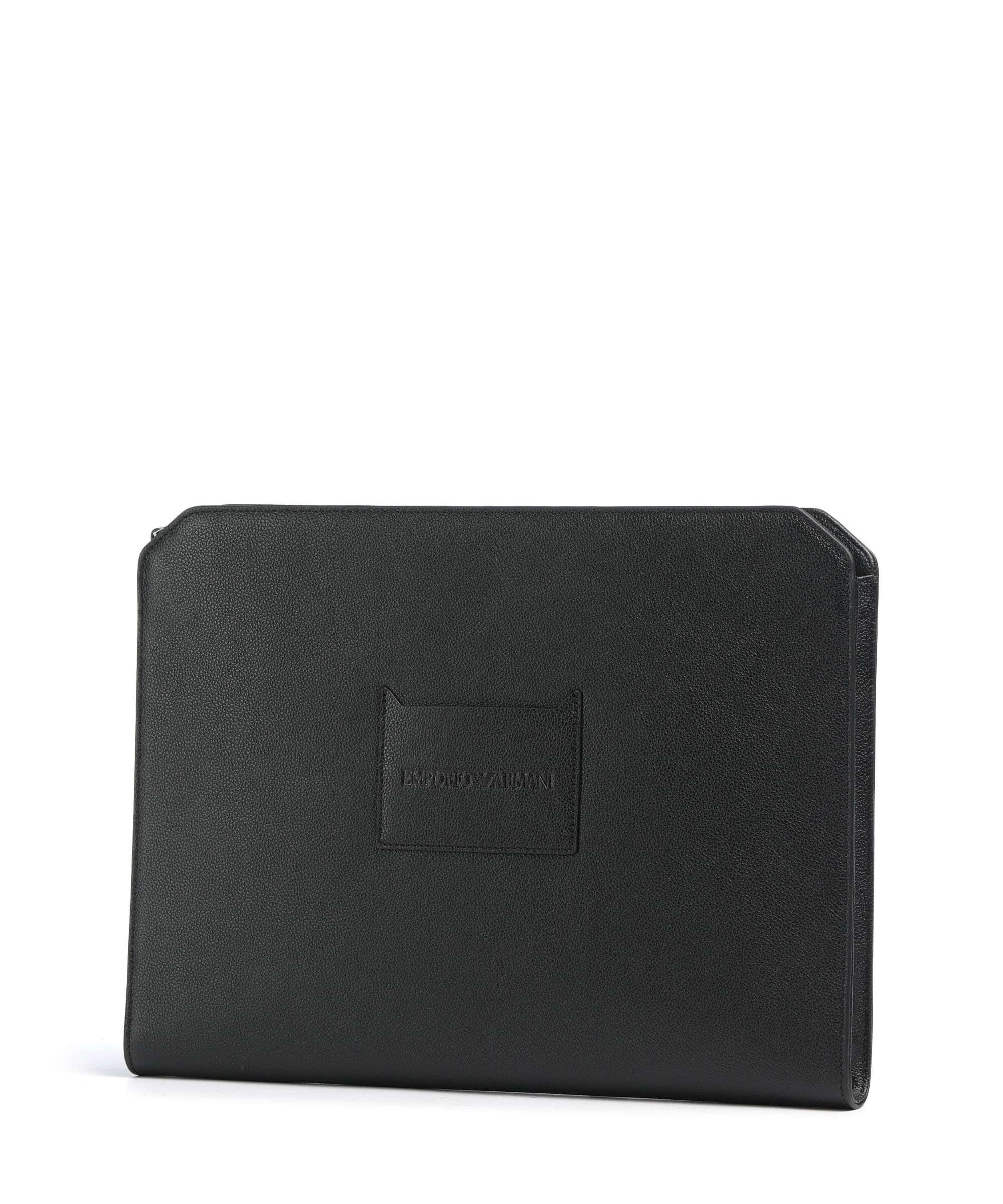 Emporio Armani Milano Laptop case black beauty