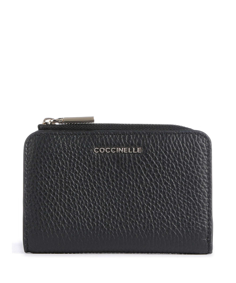 Coccinelle Metallic Soft Wallet noir
