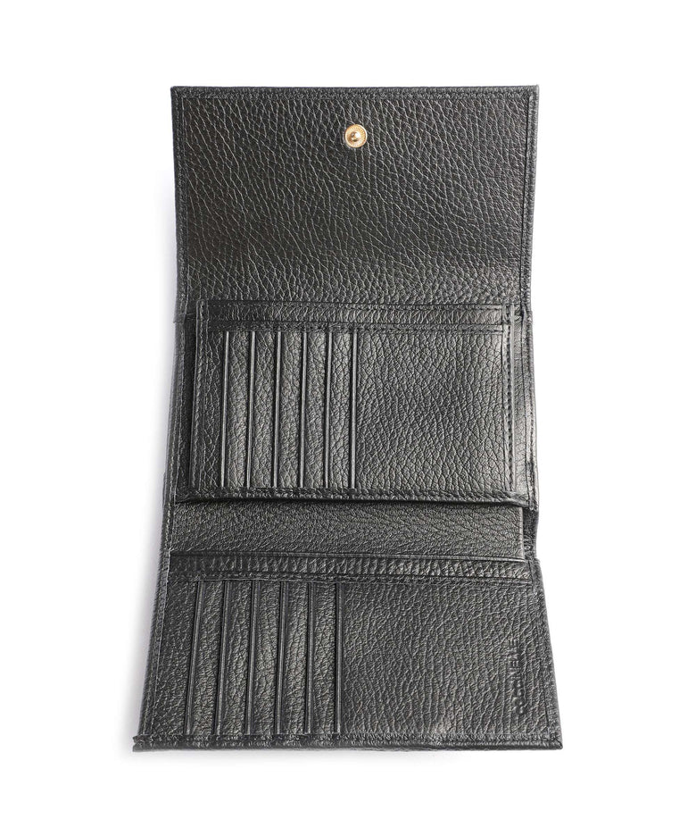 Coccinelle Metallic Soft Wallet noir