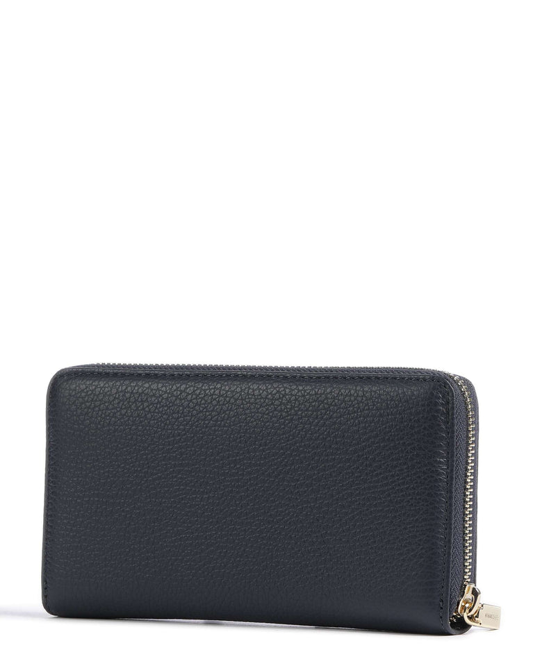 Coccinelle Metallic Soft Wallet midnight blue