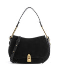 Coccinelle Magie Suede Shoulder bag noir