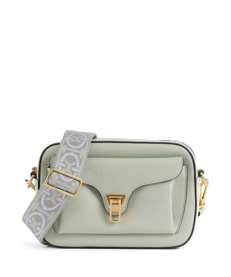 Coccinelle Beat Soft Ribbon Crossbody bag celadon green