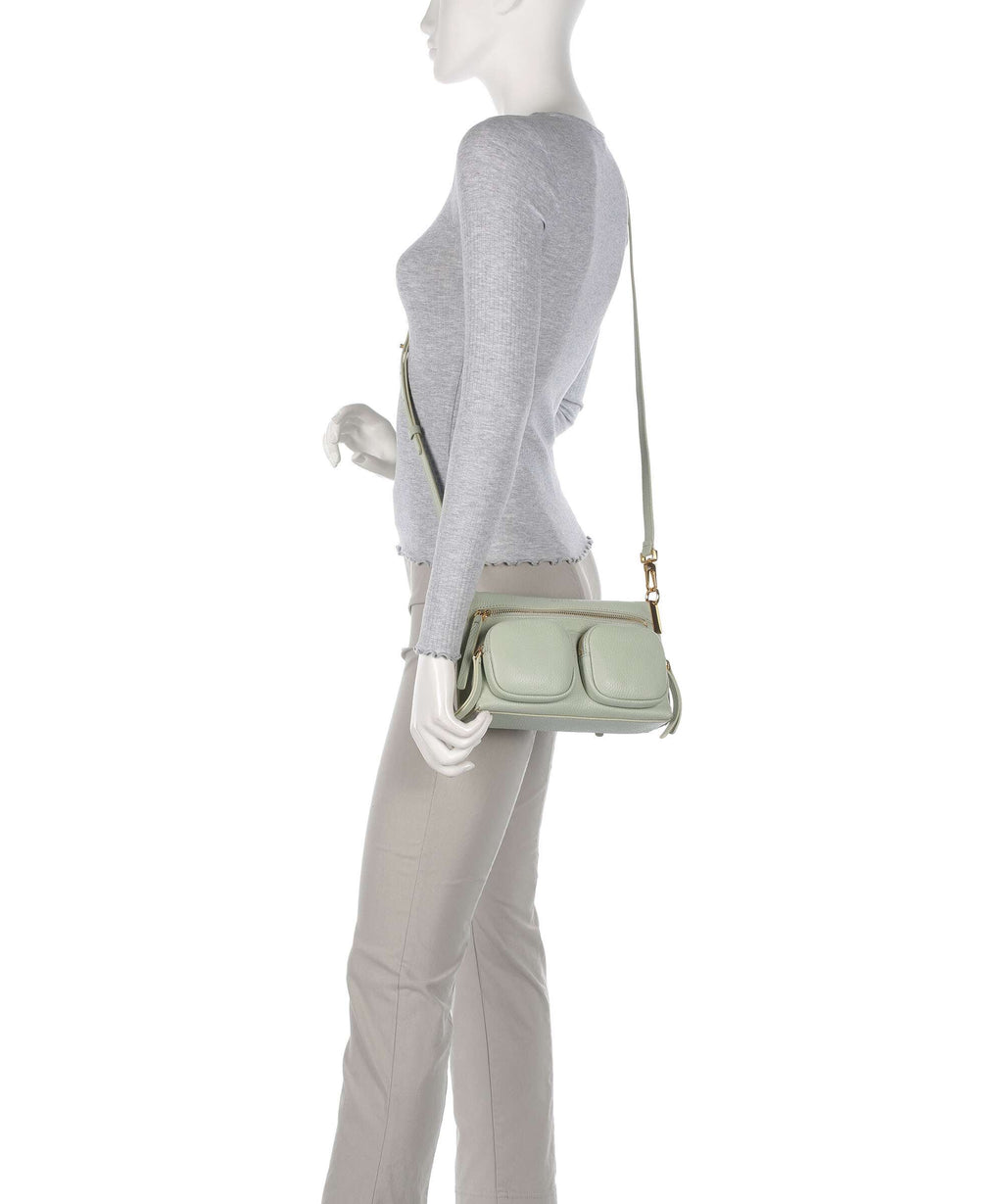 Coccinelle Hyle Shoulder bag celadon green