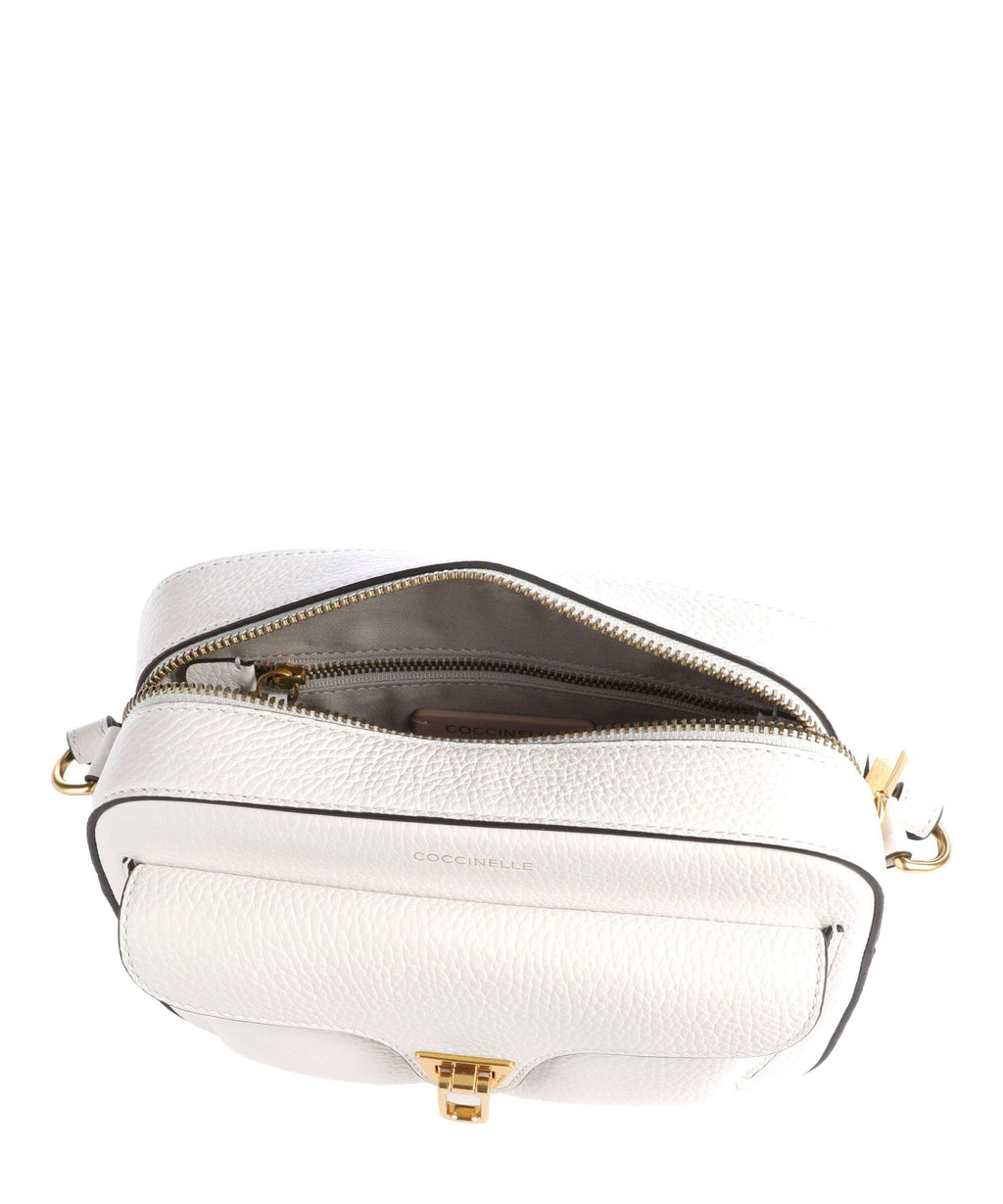 Coccinelle Beat Soft Crossbody bag brillant white