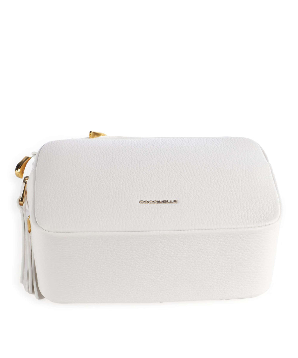 Coccinelle Gleen Crossbody bag brillant white