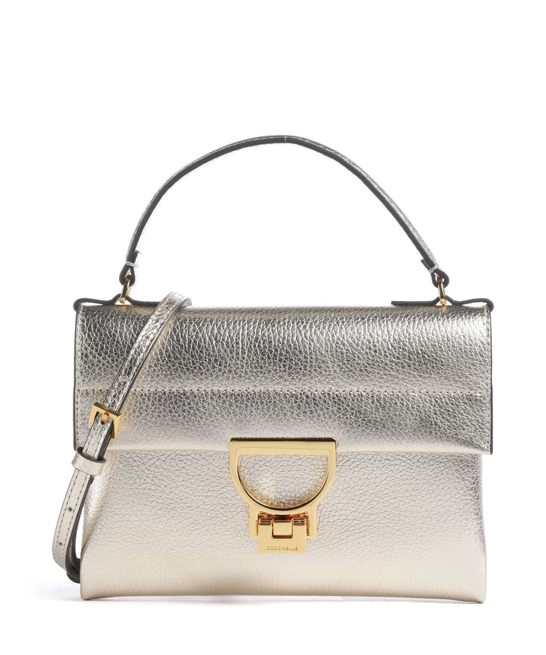Coccinelle Arlettis Handbag pale gold
