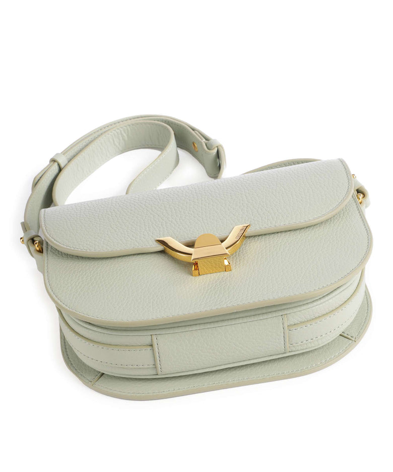 Coccinelle Dew Crossbody bag celadon green