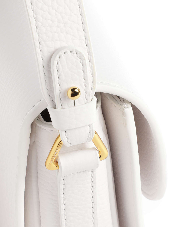 Coccinelle Dew Crossbody bag brillant white