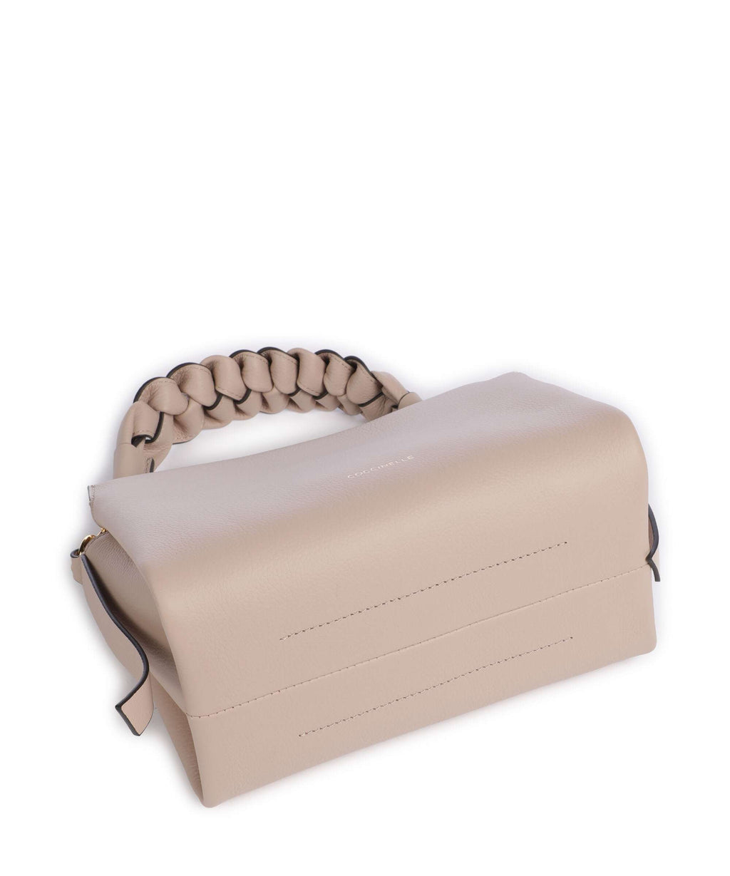 Coccinelle Boheme Grana Double Handbag rosette/warm taupe