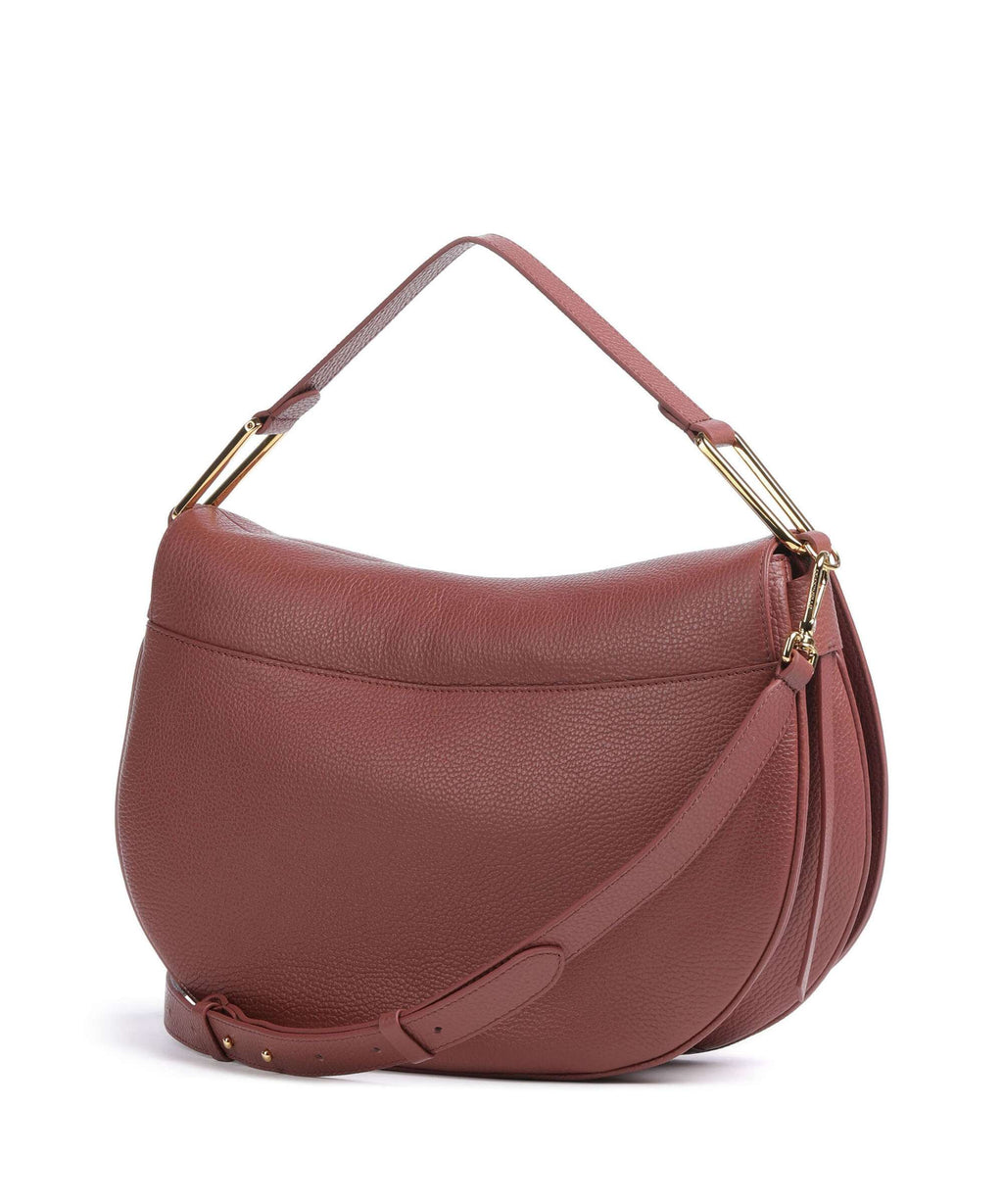 Coccinelle Magie Soft Hobo bag brandy