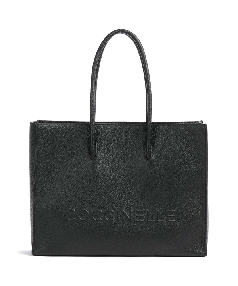 Coccinelle Myrtha Maxi Logo Tote bag noir