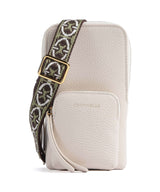 Coccinelle Pixie Bolso para telemóvel lambskin white