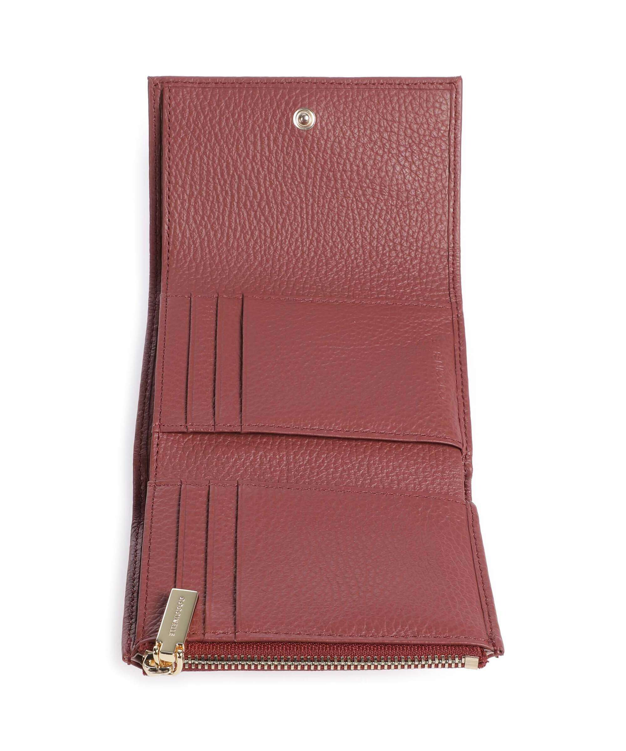 Coccinelle Metallic Soft Wallet brandy