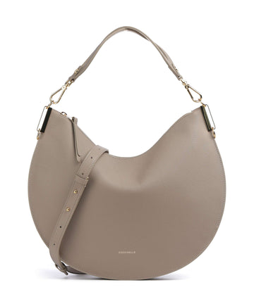Coccinelle Sunup Saco de balde warm taupe/rosette