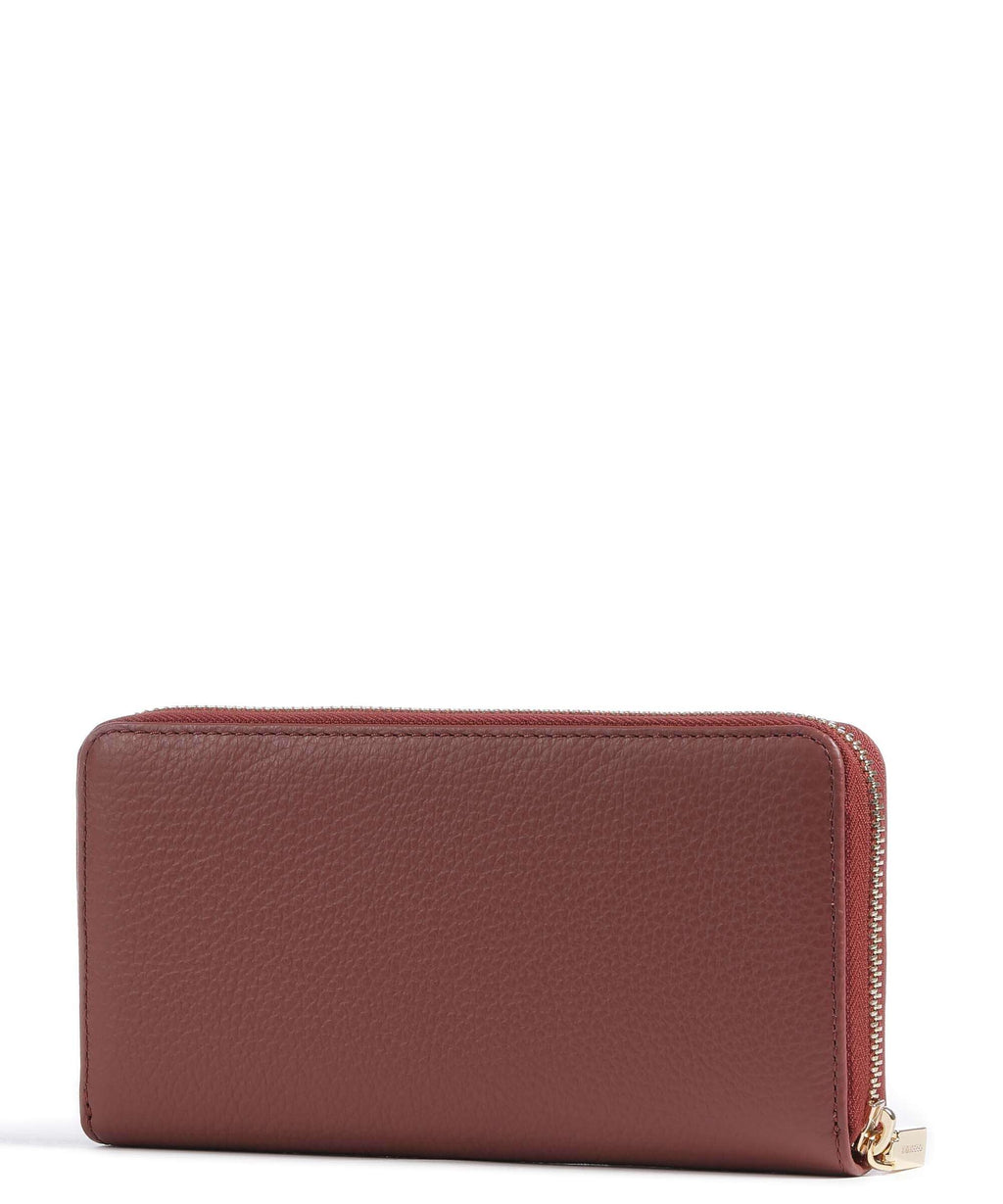 Coccinelle Metallic Soft Wallet brandy