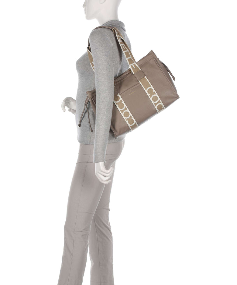 Coccinelle Signature 2Day Tote bag warm taupe