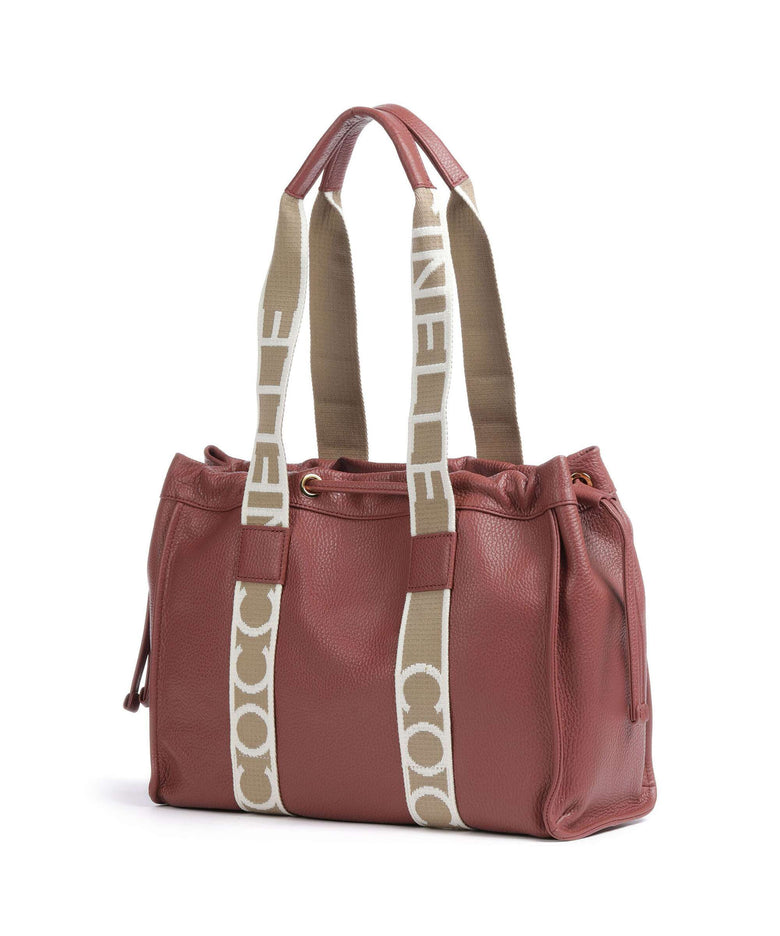 Coccinelle Signature 2Day Tote bag brandy
