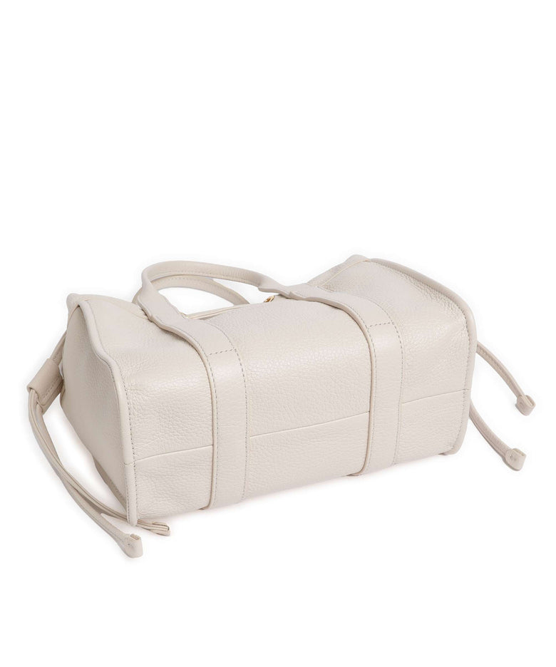 Coccinelle Signature 2Day Handbag lambskin white