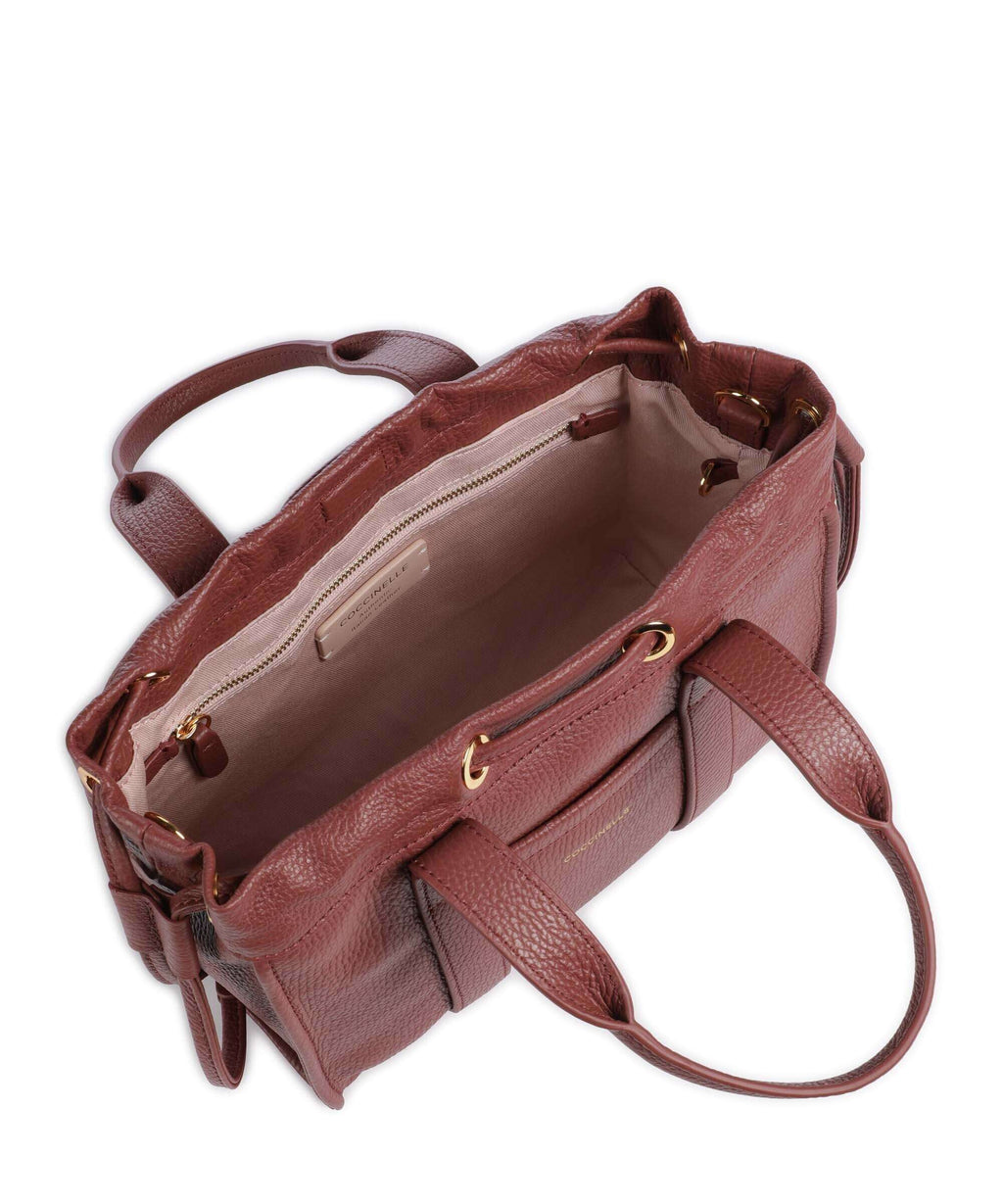 Coccinelle Signature 2Day Handbag brandy