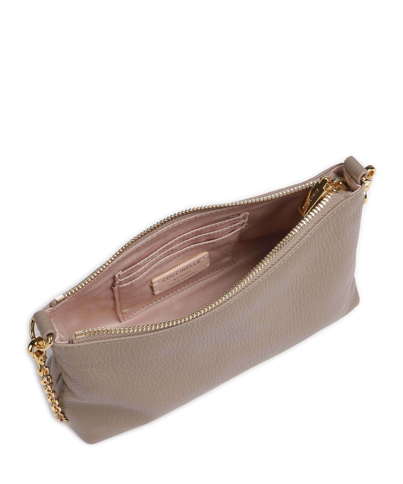 Coccinelle Aura Shoulder bag warm taupe