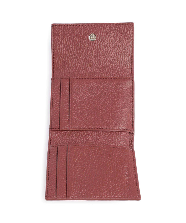 Coccinelle Metallic Soft Wallet brandy