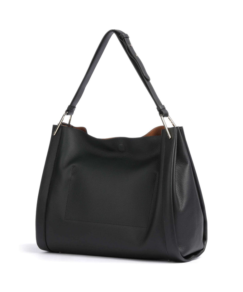 Coccinelle Wallace Hobo bag noir/cuir