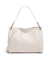 Coccinelle Wallace Bolsa tiracolo lambskin white/laurel green