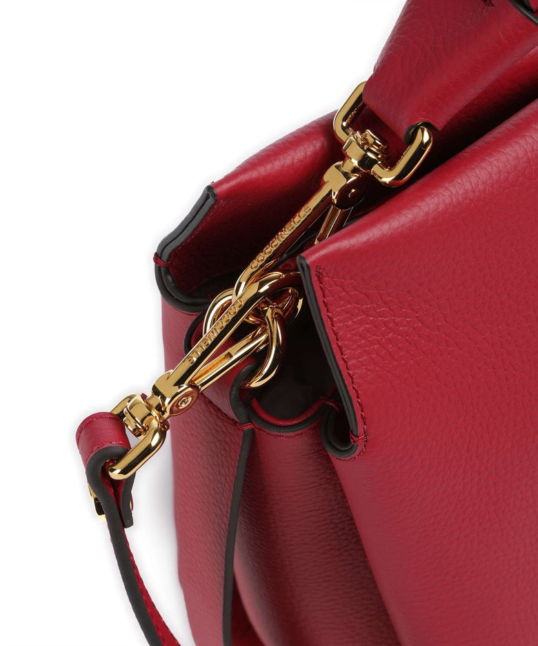 Coccinelle Boheme Grana Double Hobo bag sangria/skin