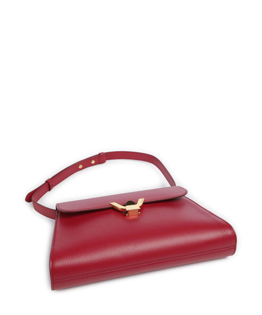 Coccinelle Dew Shoulder bag sangria