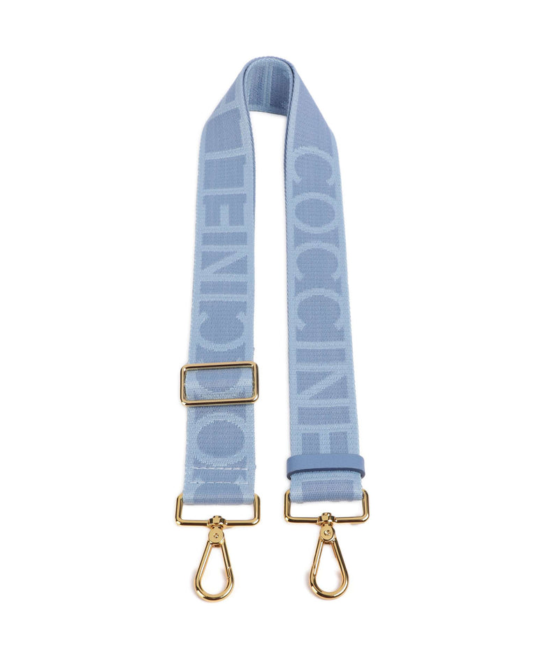 Coccinelle Nastro Signature Bag strap azul