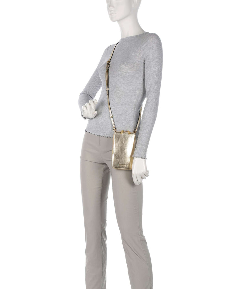 Coccinelle Flor Phone bag golden