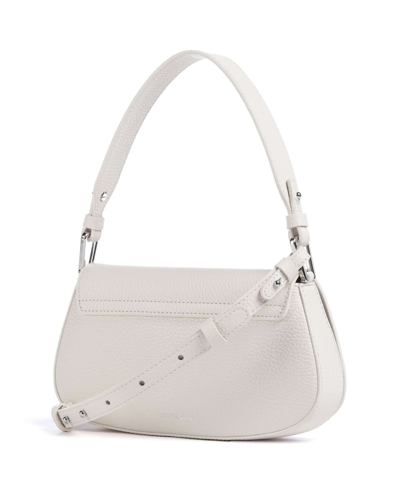 Coccinelle Myrtha Maxi Logo Shoulder bag blanco