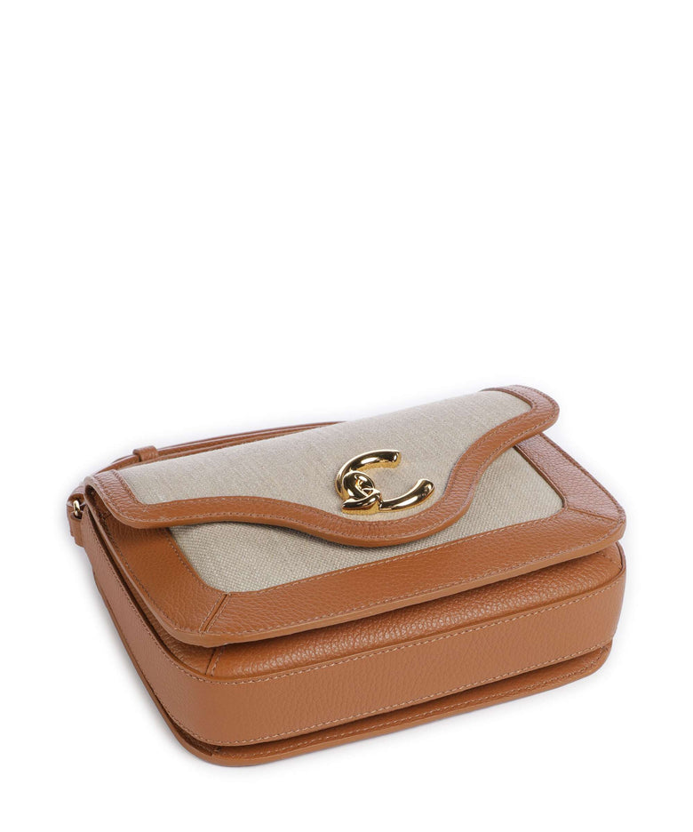 Coccinelle C-Me Crossbody bag natural/cuir