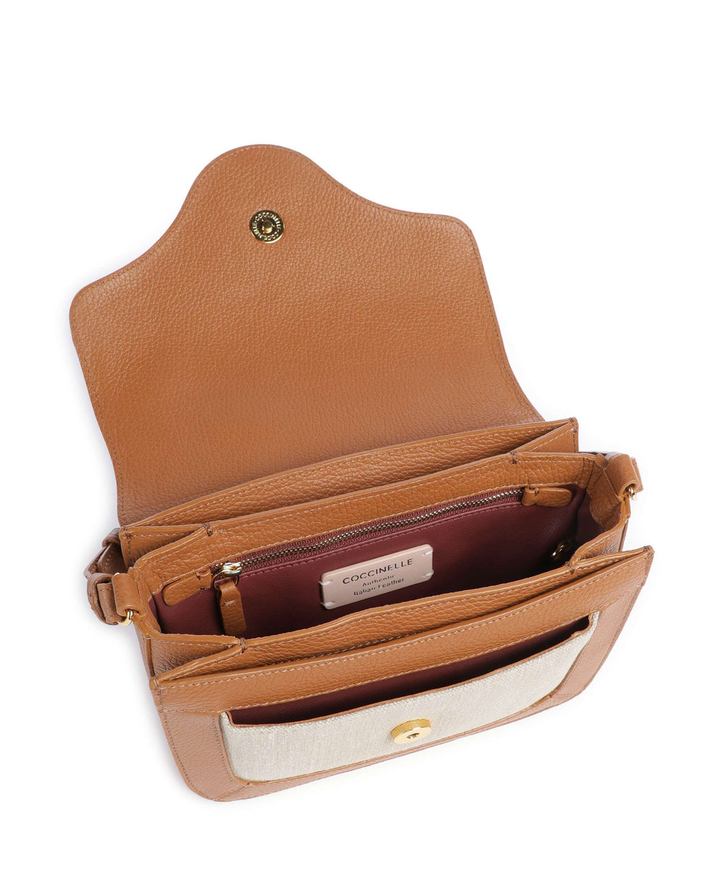 Coccinelle C-Me Crossbody bag natural/cuir