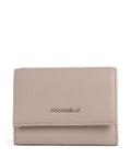 Coccinelle Metallic Soft Wallet rosette