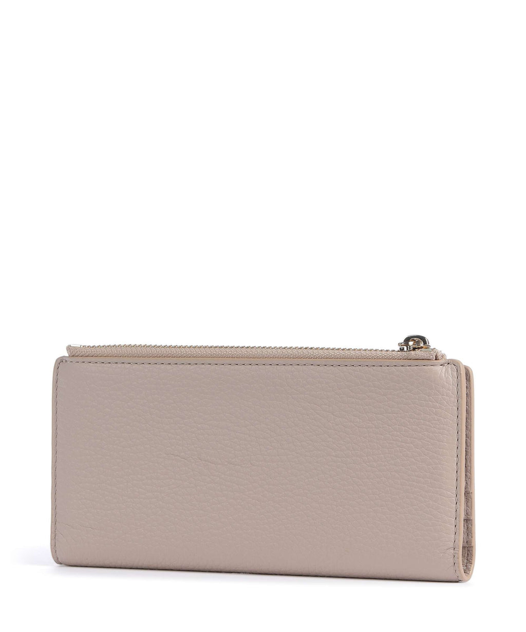 Coccinelle Metallic Soft Wallet rosette