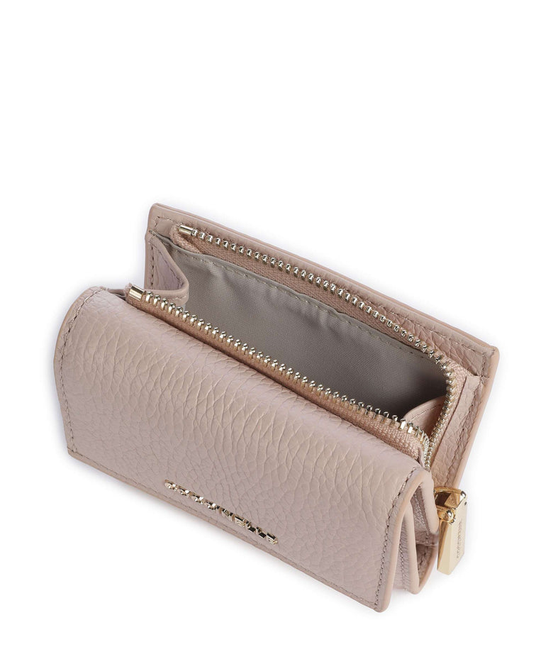 Coccinelle Metallic Soft Wallet rosette