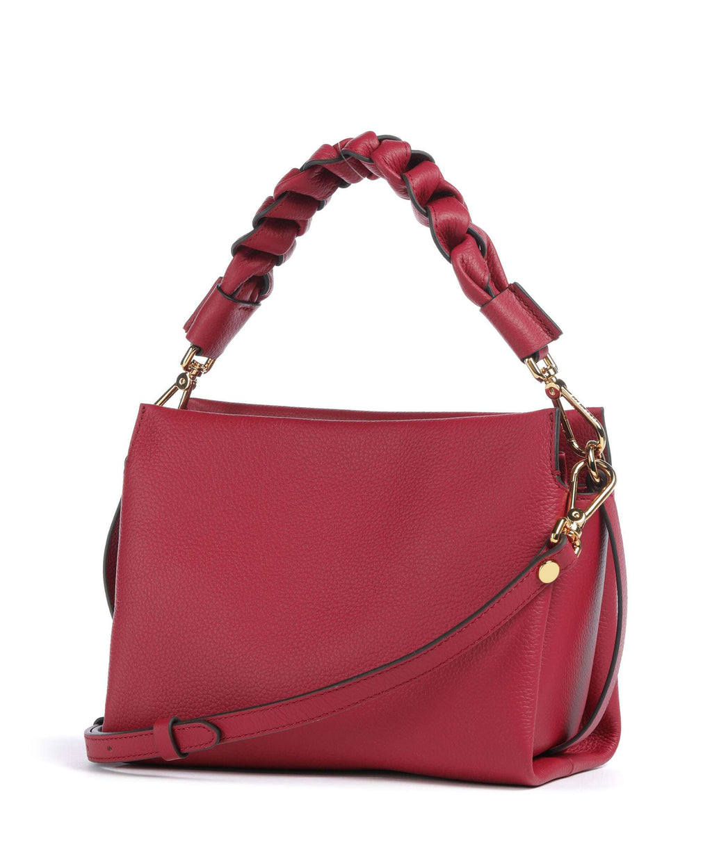 Coccinelle Boheme Grana Double Handbag sangria/skin