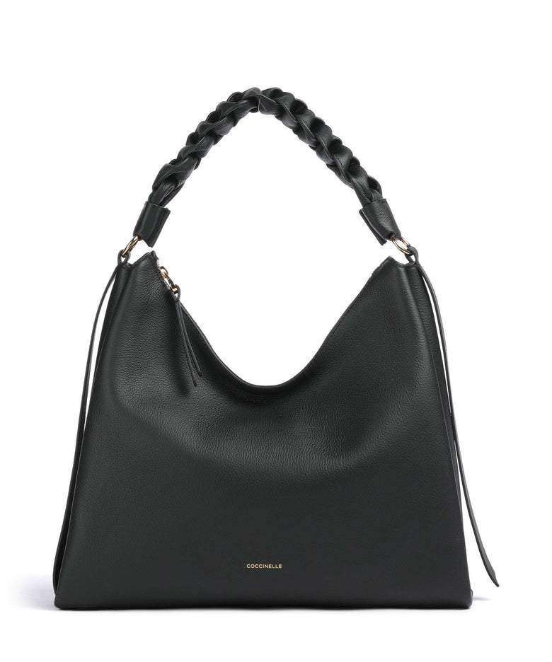 Coccinelle Boheme Grana Double Hobo bag noir/cuir
