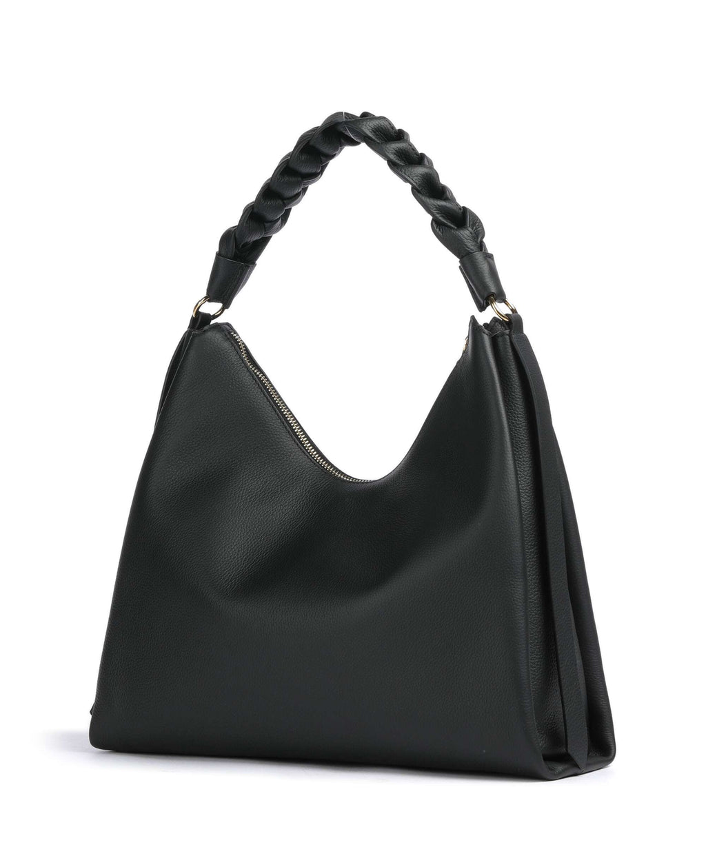 Coccinelle Boheme Grana Double Hobo bag noir/cuir