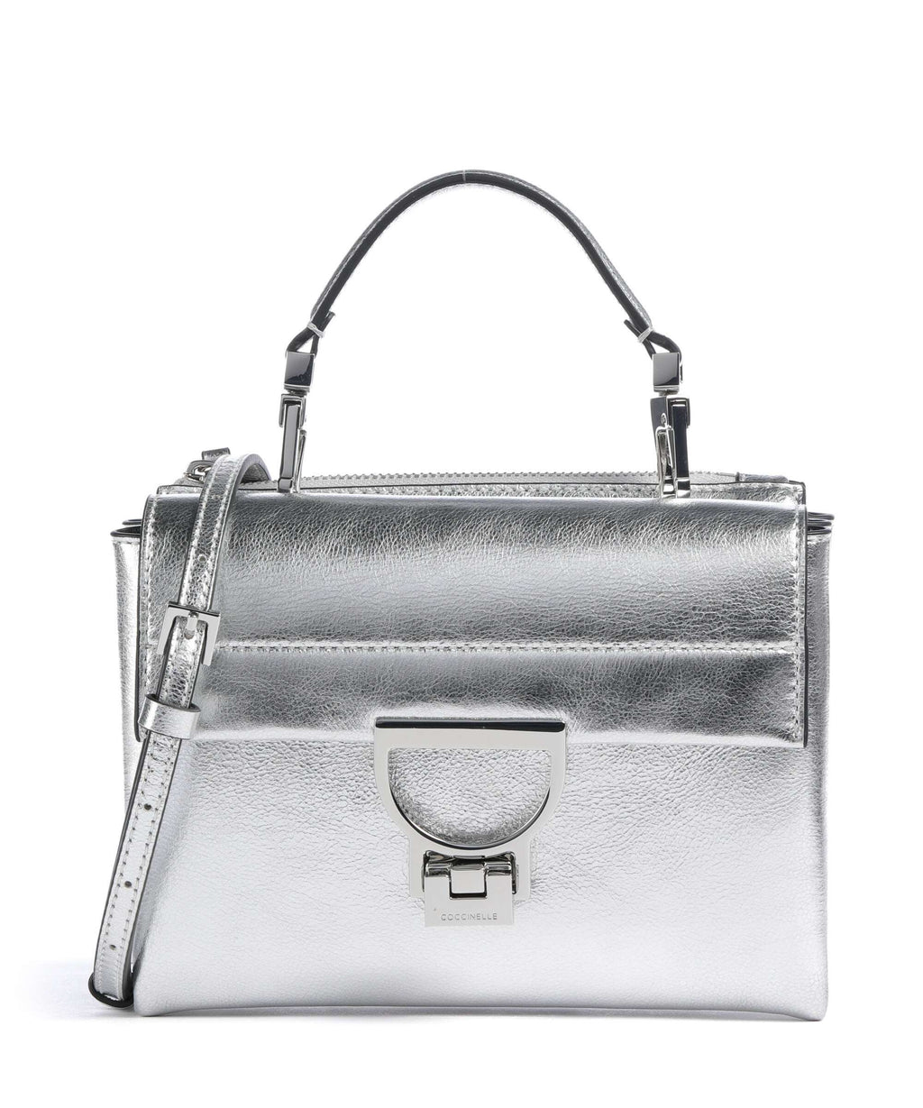 Coccinelle Arlettis Crossbody bag silver