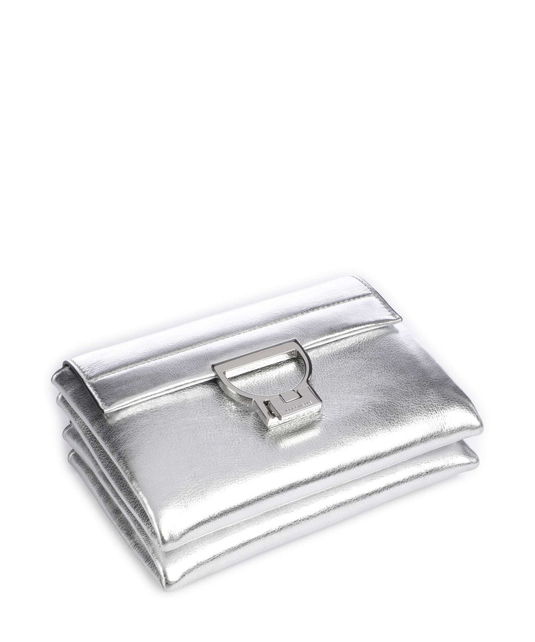 Coccinelle Arlettis Crossbody bag silver